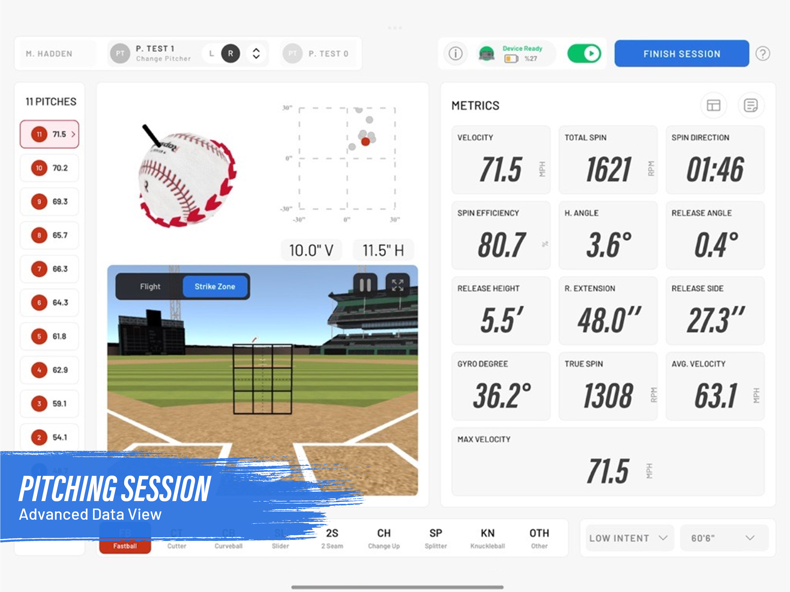 Rapsodo Baseball