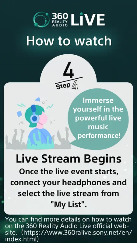 360 Reality Audio Live screenshot 6 of 6