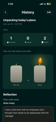 Luminary - Walk & Reflect Screenshot 6 of 6