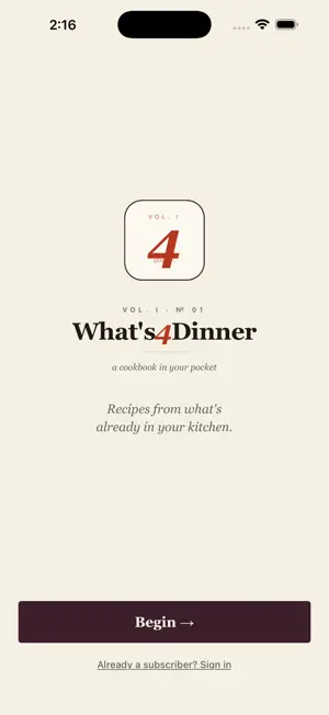 Whats4Dinner? screenshot 3
