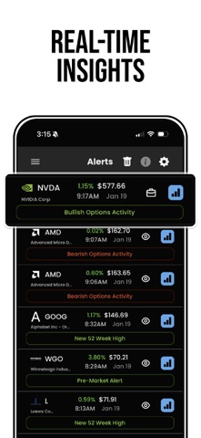 StockNanny: Stock Tracker iPhone screenshot