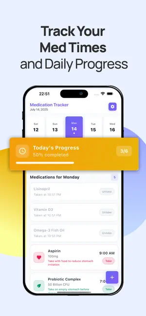 The medication tracker screenshot 3