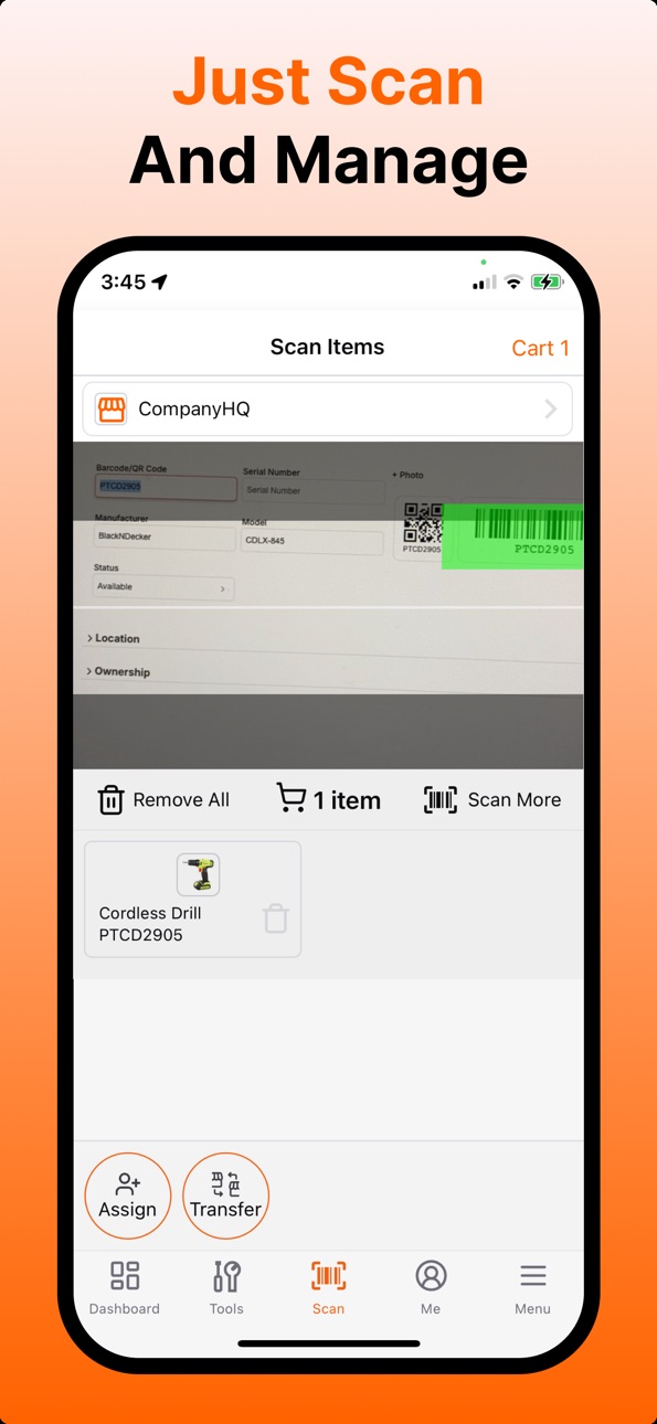 iPhone screenshot