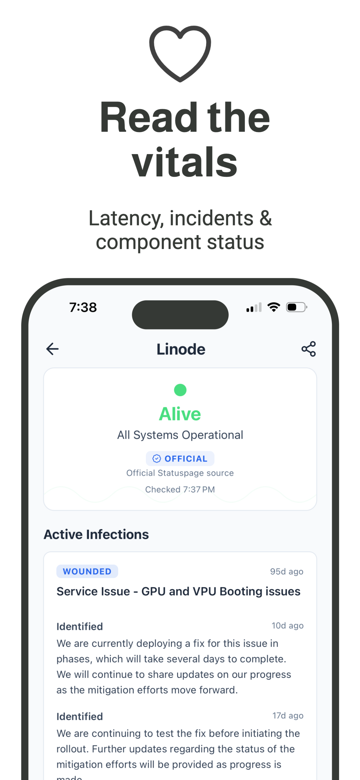 Dead Zone: Status Monitor