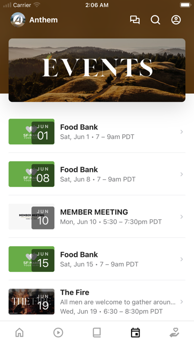 Anthem Church: Marin County Screenshot