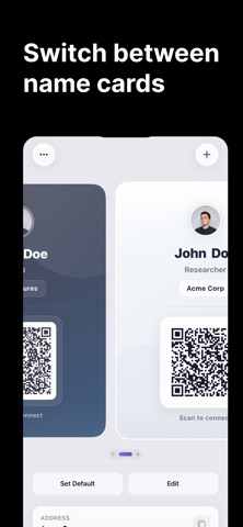 My Name Cards screenshot