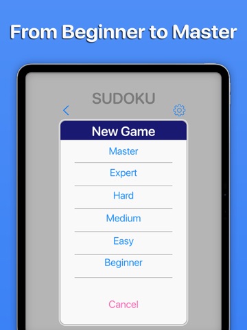 Sudoku No Pop-up Ads iPad screenshot