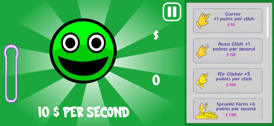 Скриншот Весёлая кликер-игра на iPhone 3