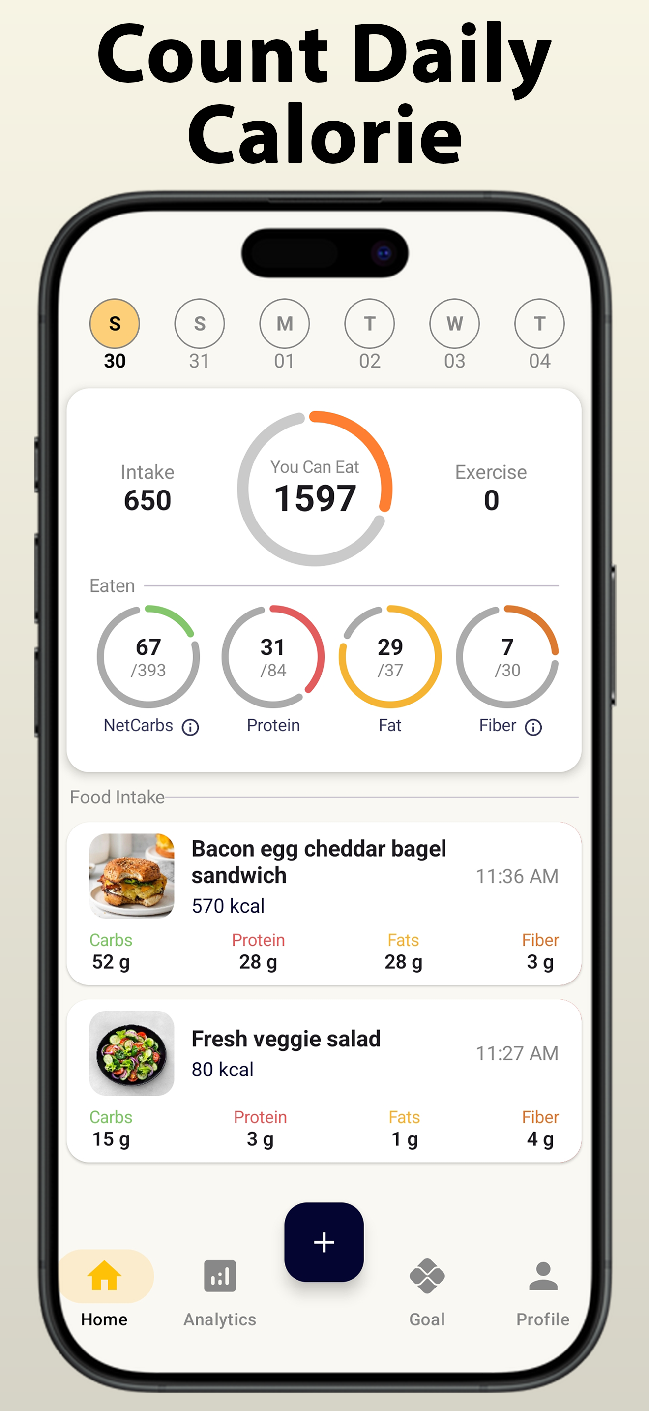 Calories Tracker - Calino