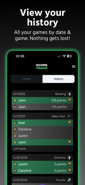 Score keeper & point counter screenshot 4