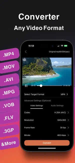 MP3 Converter:Video to MP3 App screenshot 1
