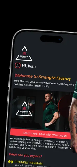 Strength Factory Coaching screenshot 1