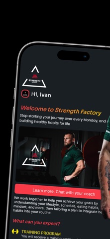 Strength Factory Coaching Screenshot 1 of 6