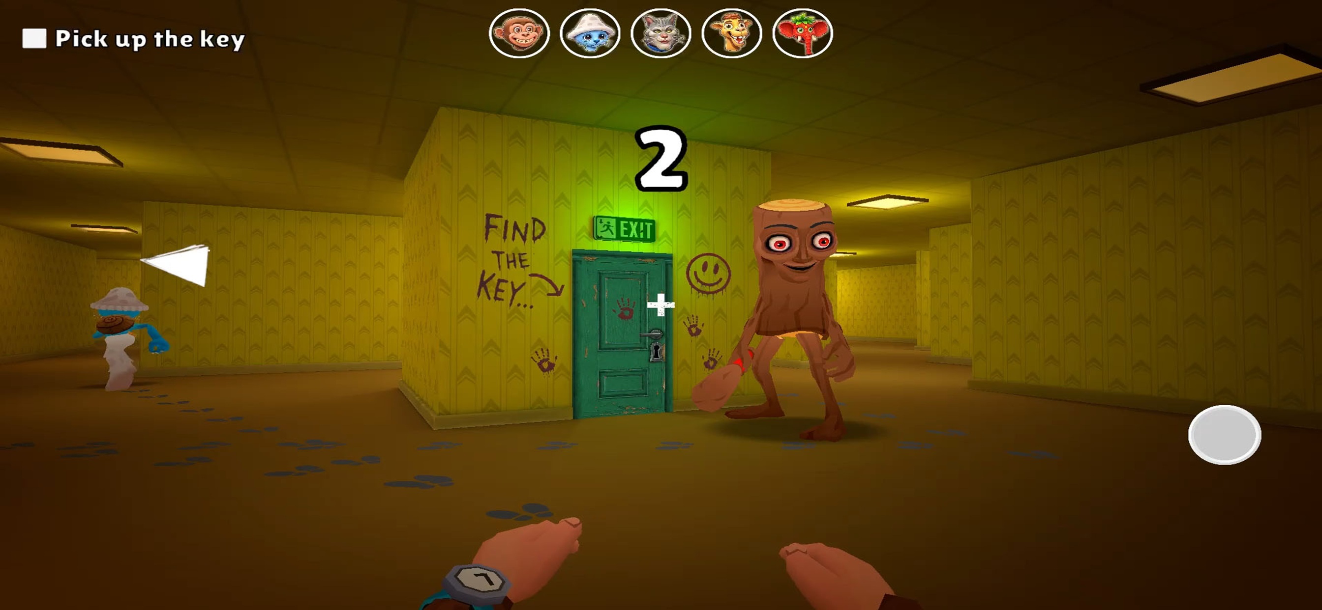 Backrooms Brainrot: hide&seek screenshot 3