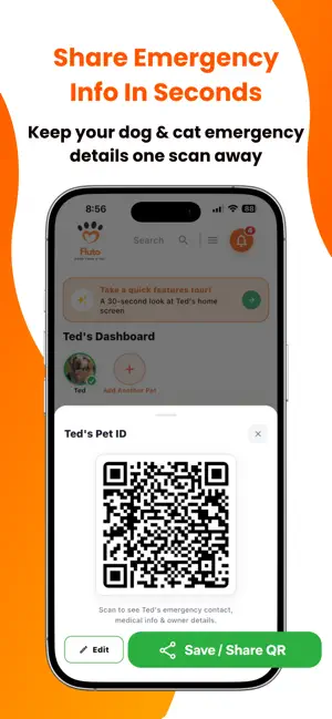 Pet Care Tracker App - FLUTO screenshot 2