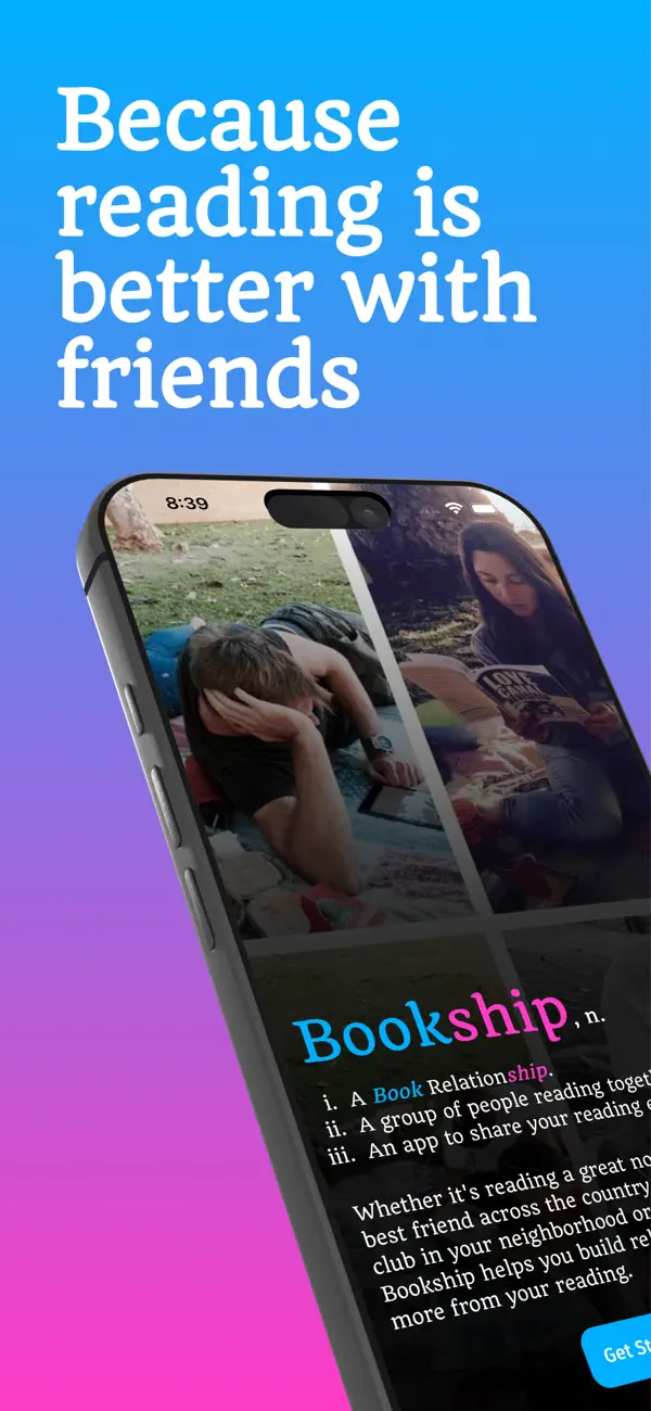 Screenshot #1 pour Bookship: a virtual book club