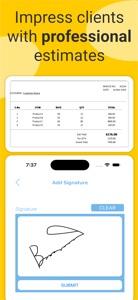 Invoice And Estimate Maker screenshot #2 for iPhone