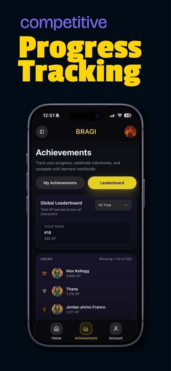 Bragi - Language Learning screenshot 4