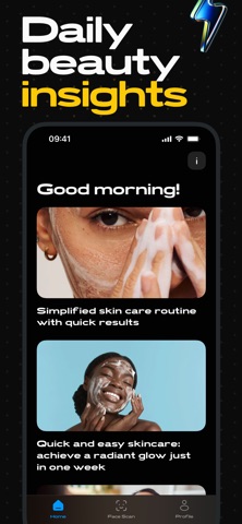 FaceAI - beauty, one scan away iPhone screenshot