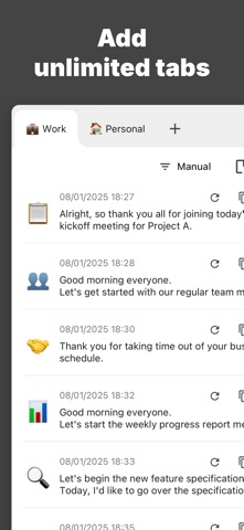 Mr.Transcribe - Audio to Text iPhone screenshot