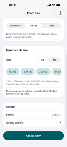 Photo Size: Upload Ready screenshot 4