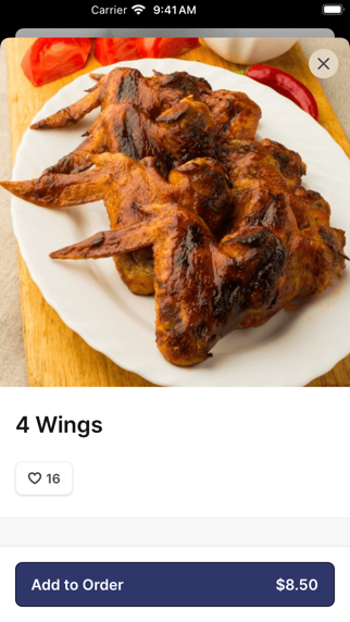 Harold's Chicken iPhone screenshot 3 - Food & Drink app