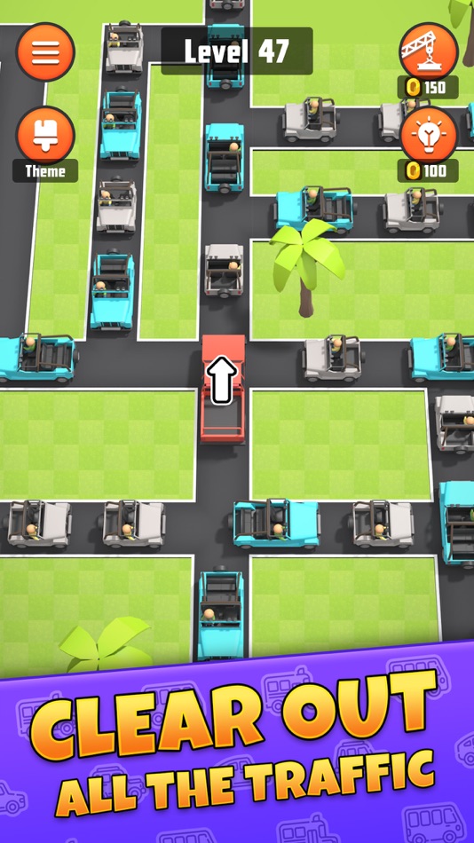 #5. Traffic Jam - Car Escape (iOS) By: Hiren Gabani