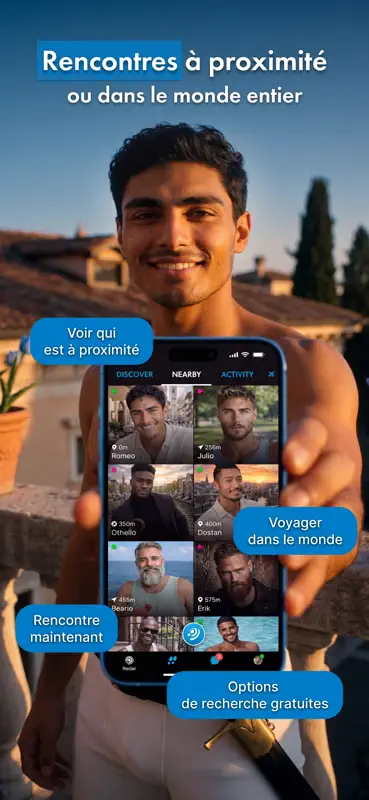 ROMEO - Chat et rencontres gay screenshot 2 of 5