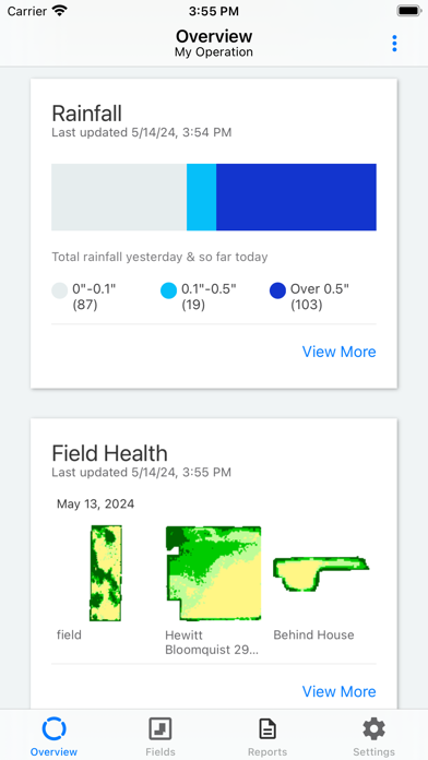 Climate FieldView™ Screenshot