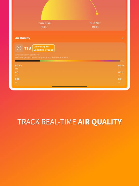 Local Weather Today: Real-Time iPad screenshot 8 - Weather app
