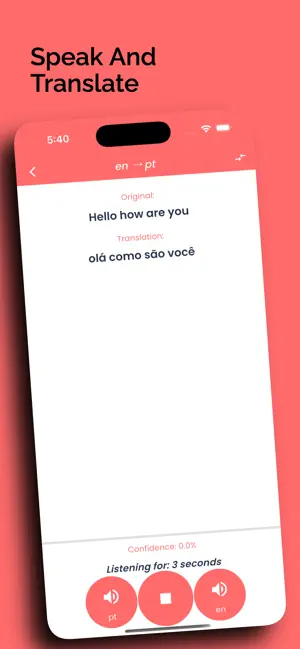 Portuguese Translator Offline screenshot 2