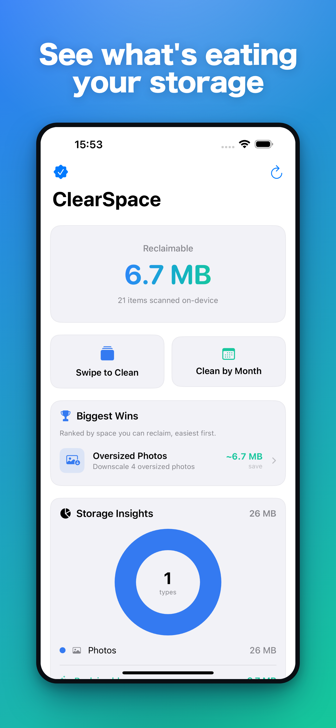 ClearSpace: Photo Cleaner screenshot 2