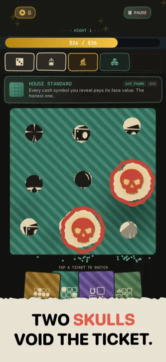 Scratch Mancer: Card Roguelike screenshot 1