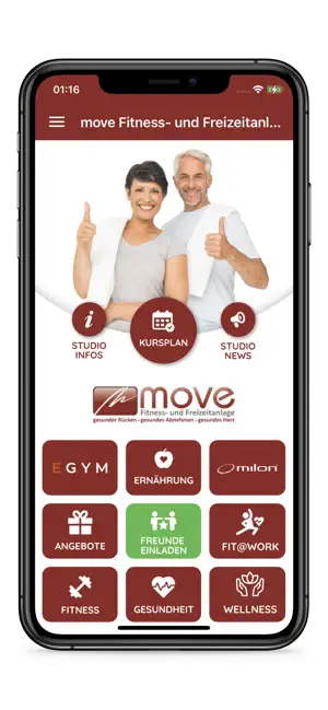 move Fitness- & Freizeitanlage screenshot 1