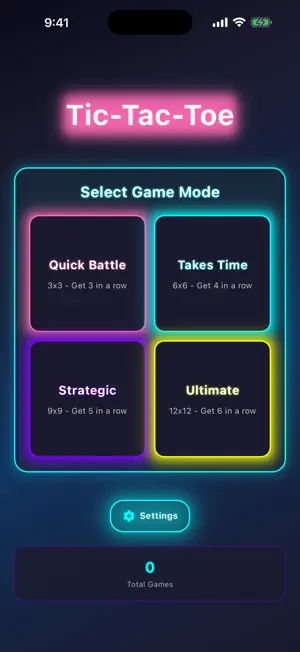 Tic-Tac-Toe for 2: Marubatsu screenshot 1