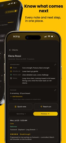 PilatesNote Screenshot 3 of 5