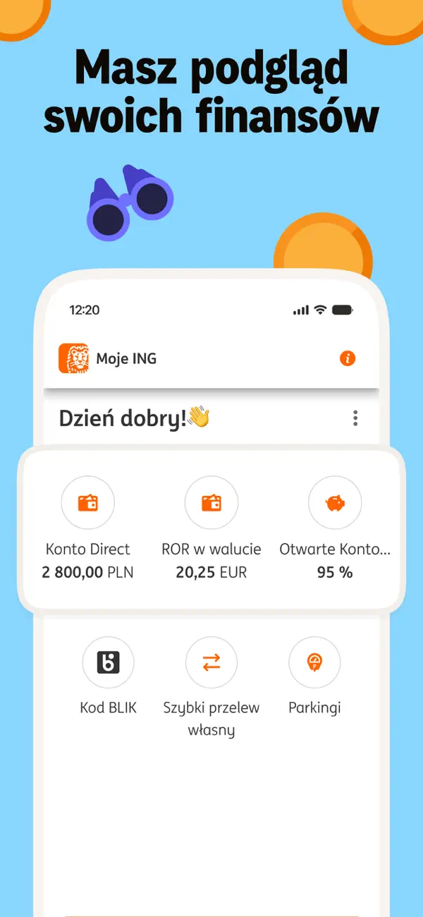 Screenshot #3 pour Moje ING mobile