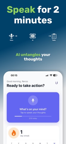 AI Voice Journal: Unbind screenshot