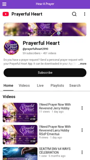 Prayerful Heart App screenshot 3