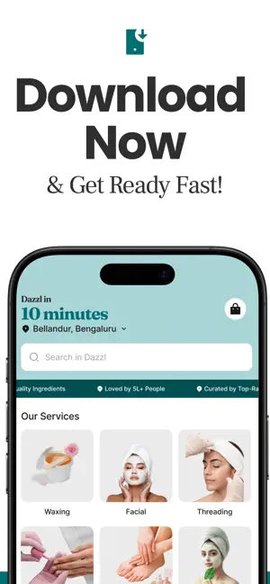 DAZZL : Beauty in 10 minutes iPhone screenshot 5