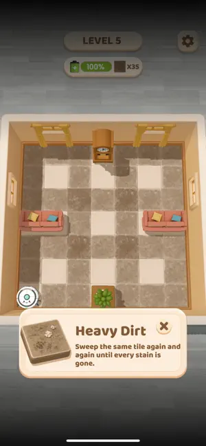 Robo Sweep screenshot 1