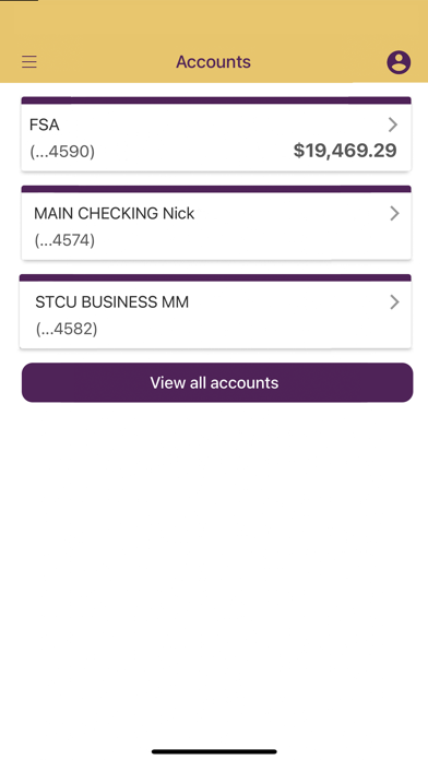 STCU Business Banking Screenshot