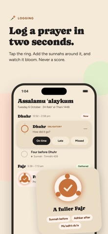 Aqdam: Muslim Habit Tracker screenshot 2