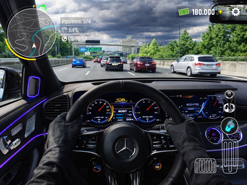 Real Car Driving: 3D Car City screenshot 12