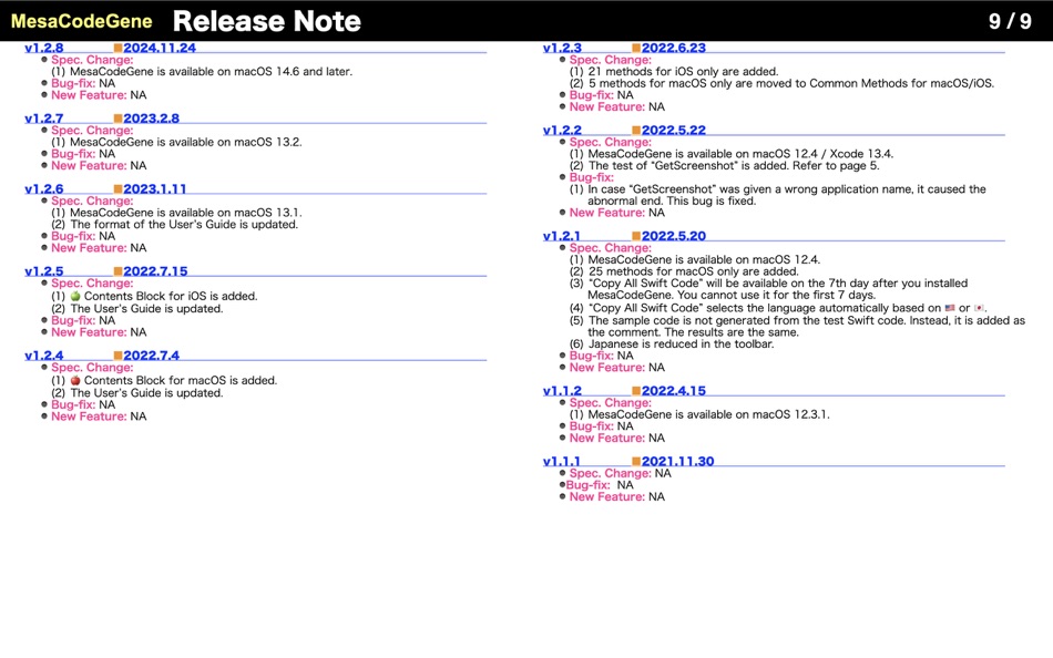 #10. MesaCodeGene (macOS) By: Hirofumi Kuramoto