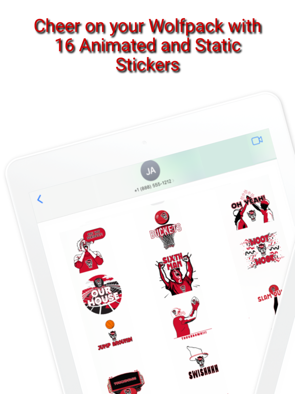 Screenshot #5 pour Wolfpack Sticker Pack 2024