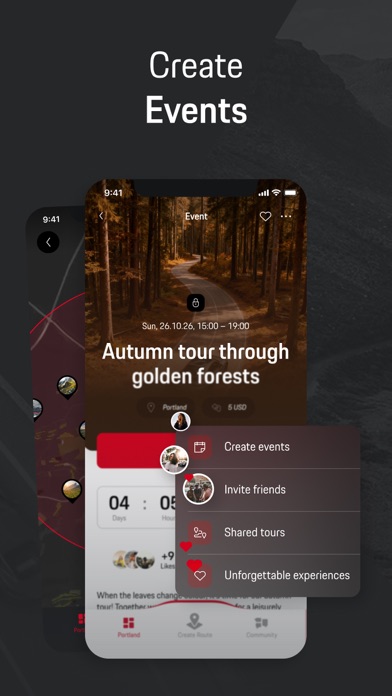 Screenshot 4 of ROADS by Porsche Route Planner App