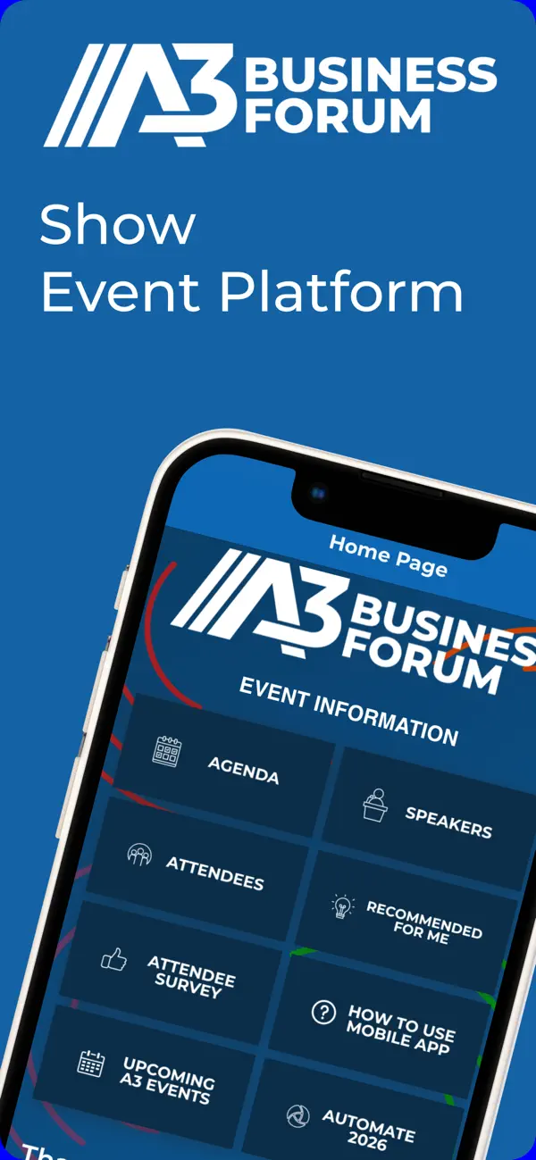 Screenshot #1 pour A3 Business Forum 2026