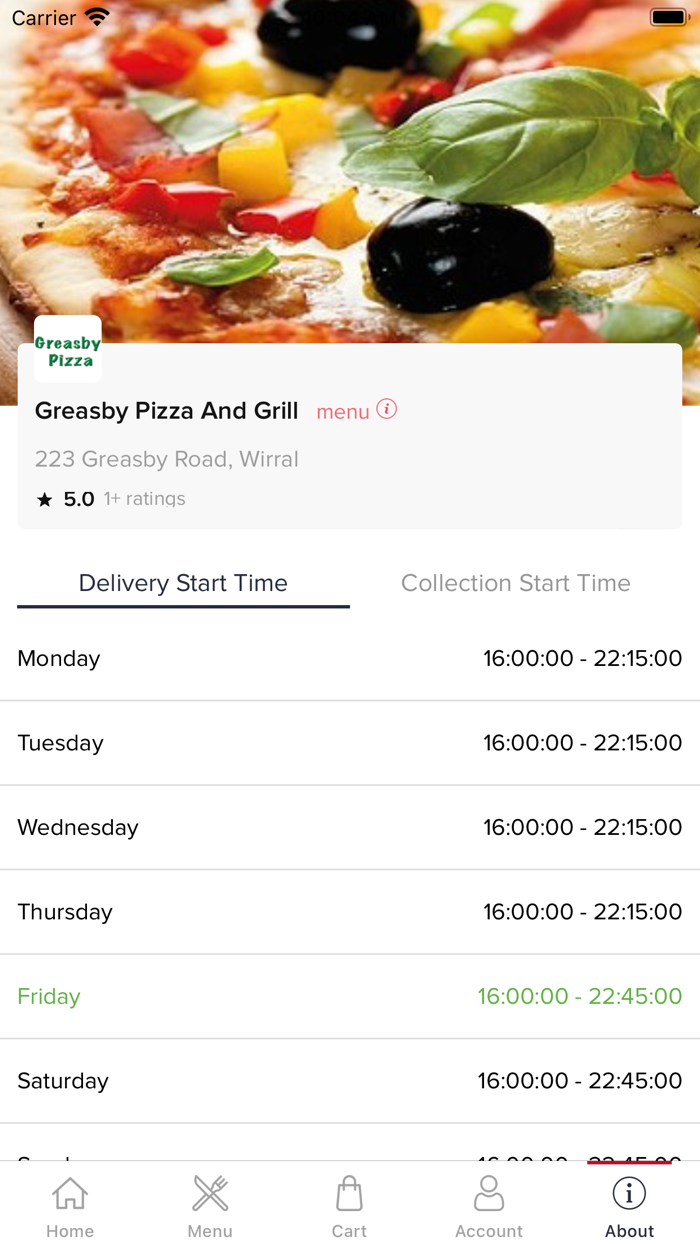 Greasby Pizza And Grill