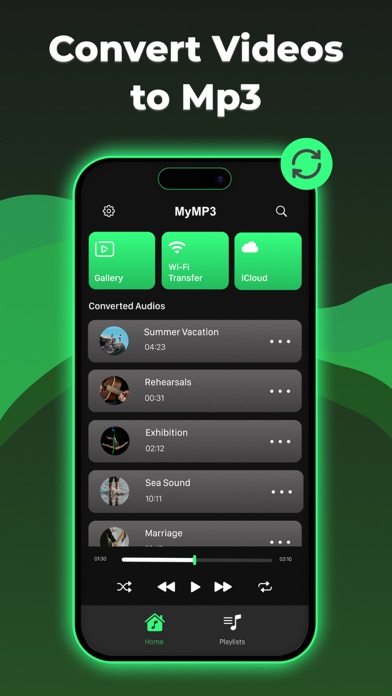 MyMP3 Convert Videos to MP3 Screenshot